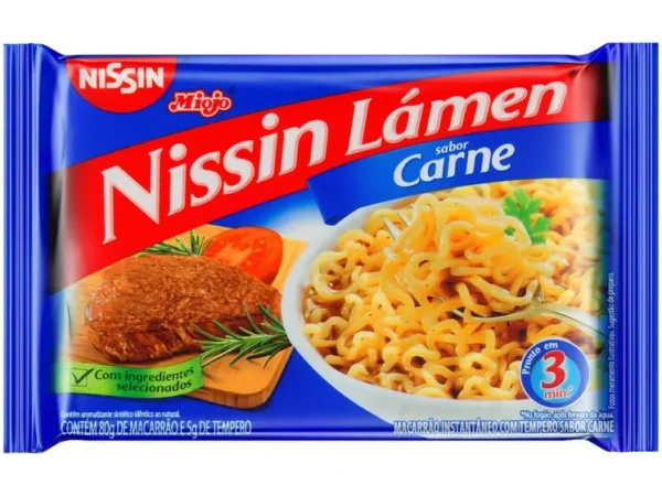 MACARRAO INST.NISSIN CARNE 85G
