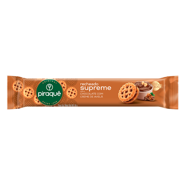 PIRAQUE SUPREME CHOCOLATE C/CRE.DE AVELA 80G