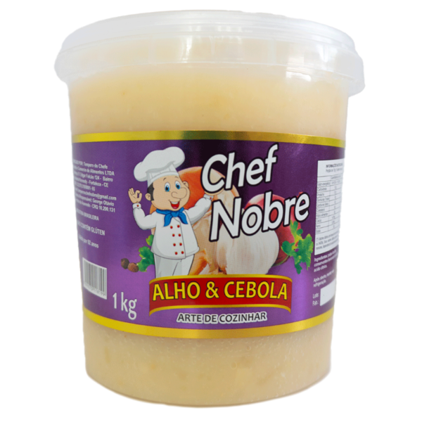 ALHO COM CEBOLA CHEFE NOBRE 200G