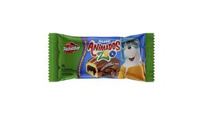 BOLINHO ANIMADOS ZOO BRIGADEIRO C/CHOCOLATE 40G