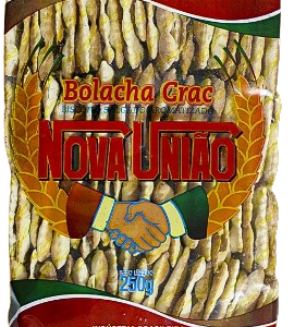 BOLACHA CRAC NOVA UNIAO 250G