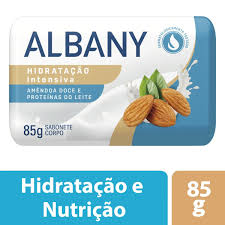 SABONETE ALBANY AMENDOA 85G
