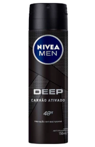 NIVEA MEN DEEP CARVAO 150ML