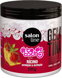 GELATINA SALON LINE RICINO 550G