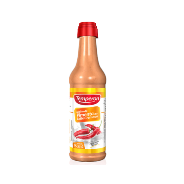 MOLHO PIM LEITE TEMPERON 150ML