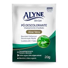 PO DESCOLORANTE CLAREAMENTO IMEDIATO ALOE VERA ALYNE SKIN CARE 20G