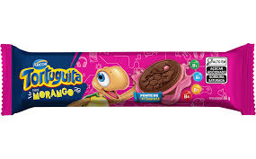 BISC TORTUGUITA MORANGO ARCOR 86G