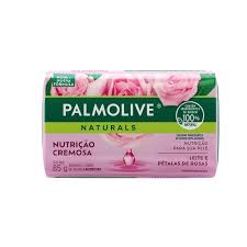 SABONETE NATURALS CREMOSA LEITE E PETALAS DE ROSAS PALMOLIVE 150G