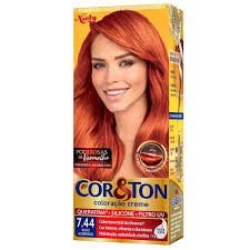 TINTA PARA CABELO RUIVO ACOBREADO COR & TON NIELY