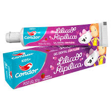 GEL DENTAL LILICA RIPILICA MORANGO 50G