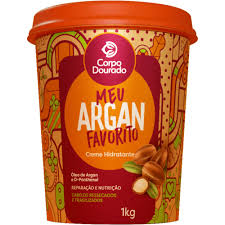 CREME PARA PENTEAR MEU ARGAN FAVORITO CORPO DOURADO 1KL