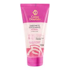 SABONETE ESFOLIANTE LIQUIDO PITAYA CORPO DOURADO 180G