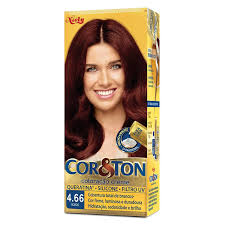 TINTA PARA CABELO BORDO 4,66 COR & TON NIELY