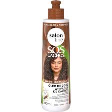 ATIV. DE CACHOS SALON LINE OLEO DE COCO 300ML