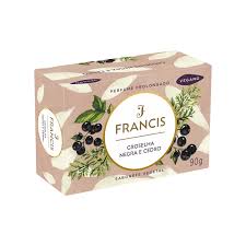 SABONETE FRANCIS GROSELHA NEGRA 90G