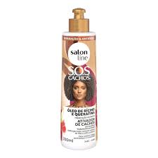 ATIV. DE CACHOS SALON LINE OLEO DE RIC.300ML