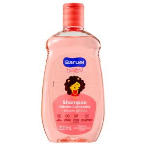 SHAMPOO CABELOS CACHEADOS HIPOALERGENICO BARUEL BABY 210ML