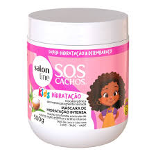 MASC.SALON LINE KIDS HIDRATACAO 500G