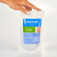 SABONETE DE GLICERINA LAVANDA GRANADO BEBE REFIL 250ML
