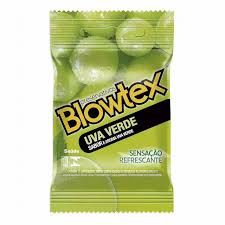 PRESERVATIVOS SABOR UVA VERDE BLOWTEX 3UNI