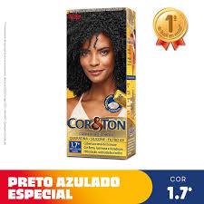 TINTURA COR&TON 1.7+ PRETO AZULADO ESPECIAL