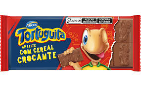 BARRA CHOC TORTUGUITA AO LEITE C/CEREAL CHOCANTE ARCOR 80G