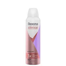 DESODORANTE CLINICAL EXTRA DRY 96H REXONA 150ML