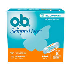 ABSORVENTE OB SEMPRE LIVRE ADAPT 8UNI