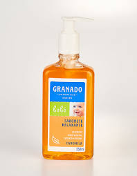 SABONETE DE GLICERINA CAMOMILA  BEBE GRANADO 250ML