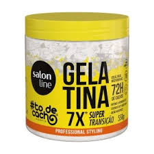 GELATINA SALON LINE 7X SUP.TRANSI.550G