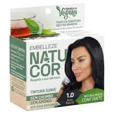 TINTURA NATUCOR 1.0 PRETO NATURAL