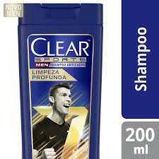 SH.CLEAR MEN LIMPEZA PROFUNDA 200ML