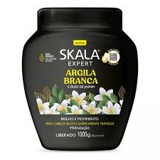MASCARA SKALA  EXPERT ARGILA BRANCA 1KG