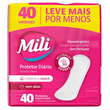 PROTETOR DIARIO MILI S/ABAS 40UN