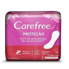 ABSORVENTE CAREFREE PROTECAO 15UNI