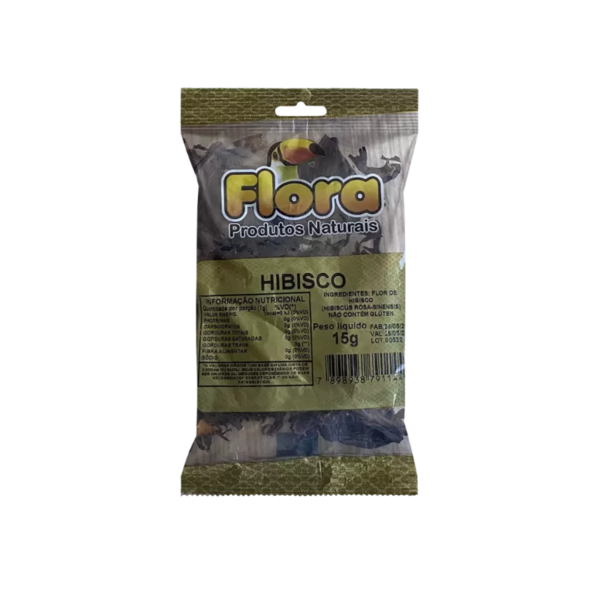 CHA DE HIBISCO FLORA 15G