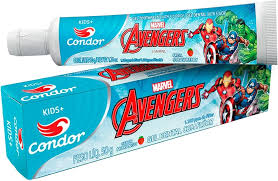 CREME DENTAL SABOR MORANGO AVENGERS CONDOR KIDS 50G