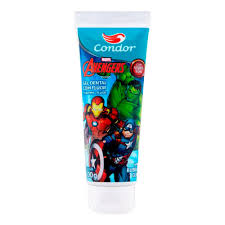 CREME DENTAL SABOR BUBBLE GUM AVENGERS CONDOR KIDS 100G