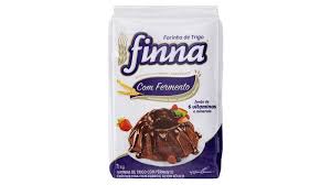 FARINHA DE TRIGO FINNA C/FERMENTO 1KG