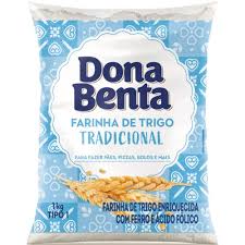 FARINHA DE TRIGO DONA BENTA S/FERMENTO 1KG
