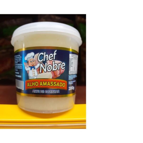 ALHO AMASSADO CHEFE NOBRE 200G